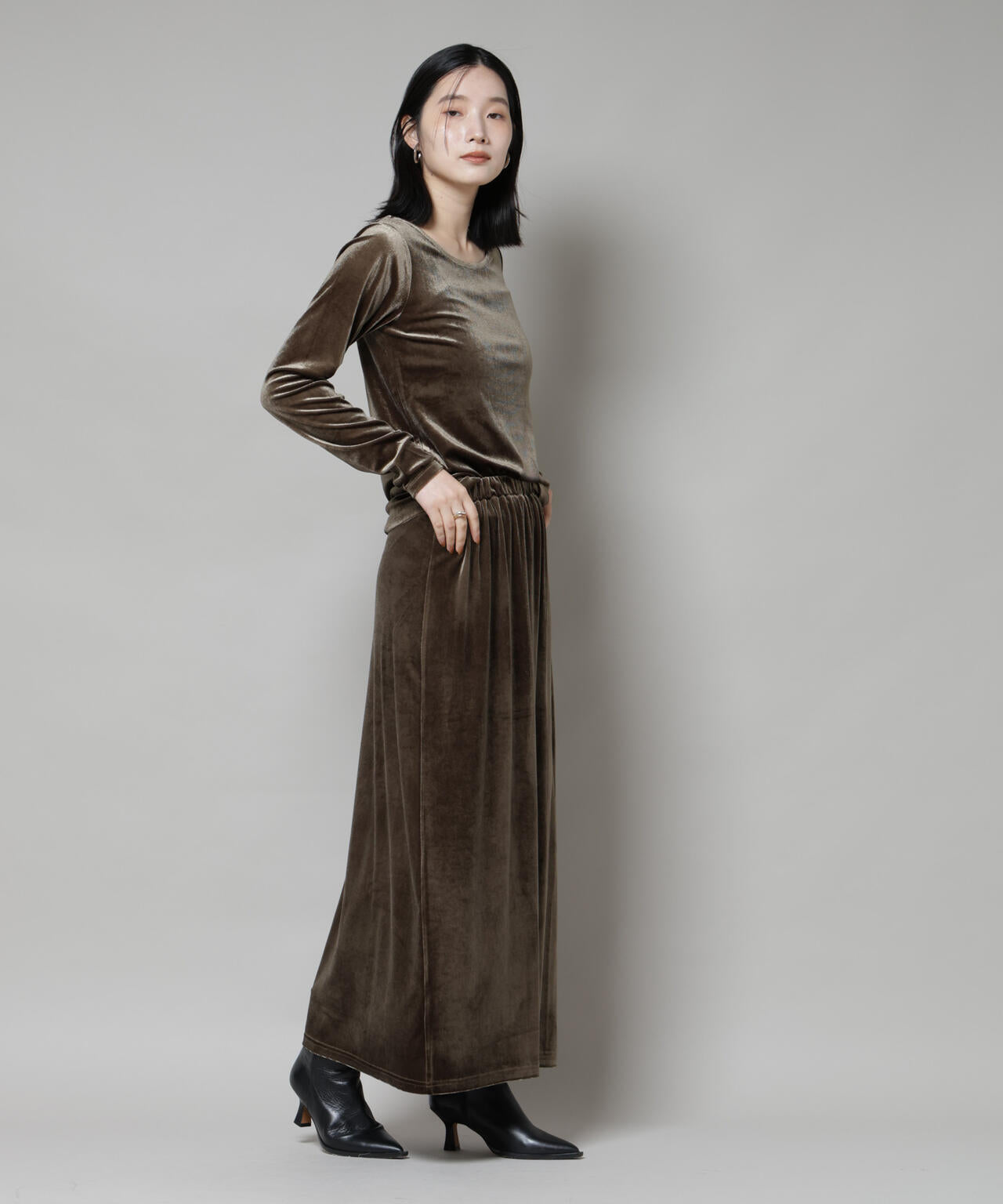 前後2wayベロアカットトップス(セットアップ可) 6735223310