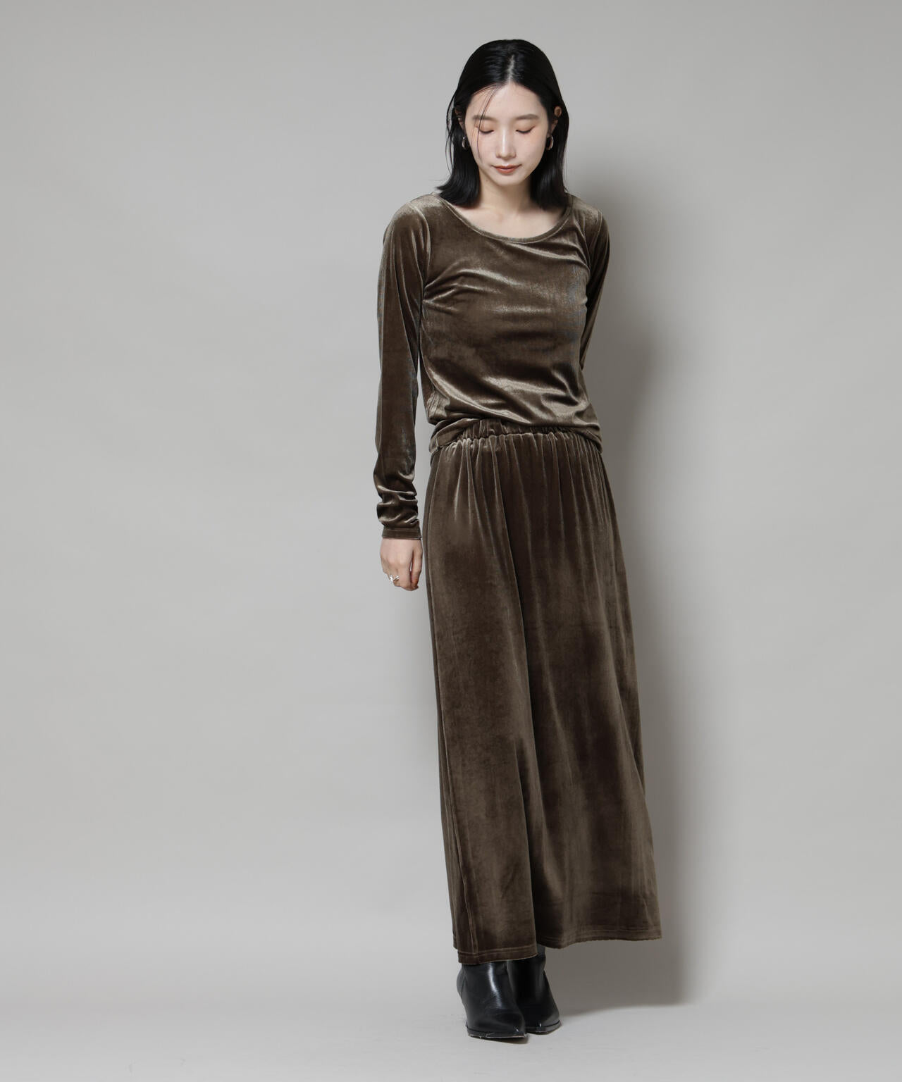 前後2wayベロアカットトップス(セットアップ可) 6735223310