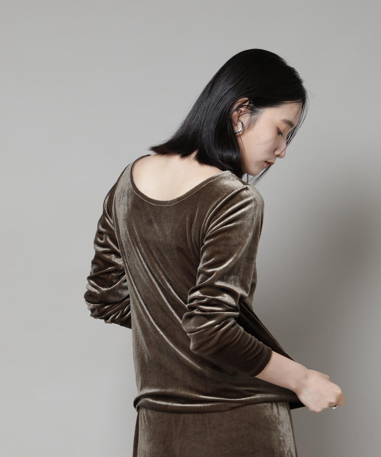 前後2wayベロアカットトップス(セットアップ可) 6735223310