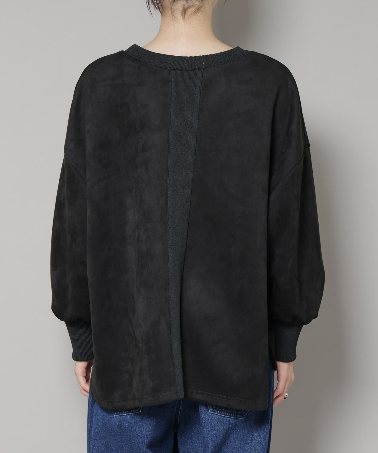 カットスエードサイドスリットワイドプルオーバー(セットアップ可) 6735223314