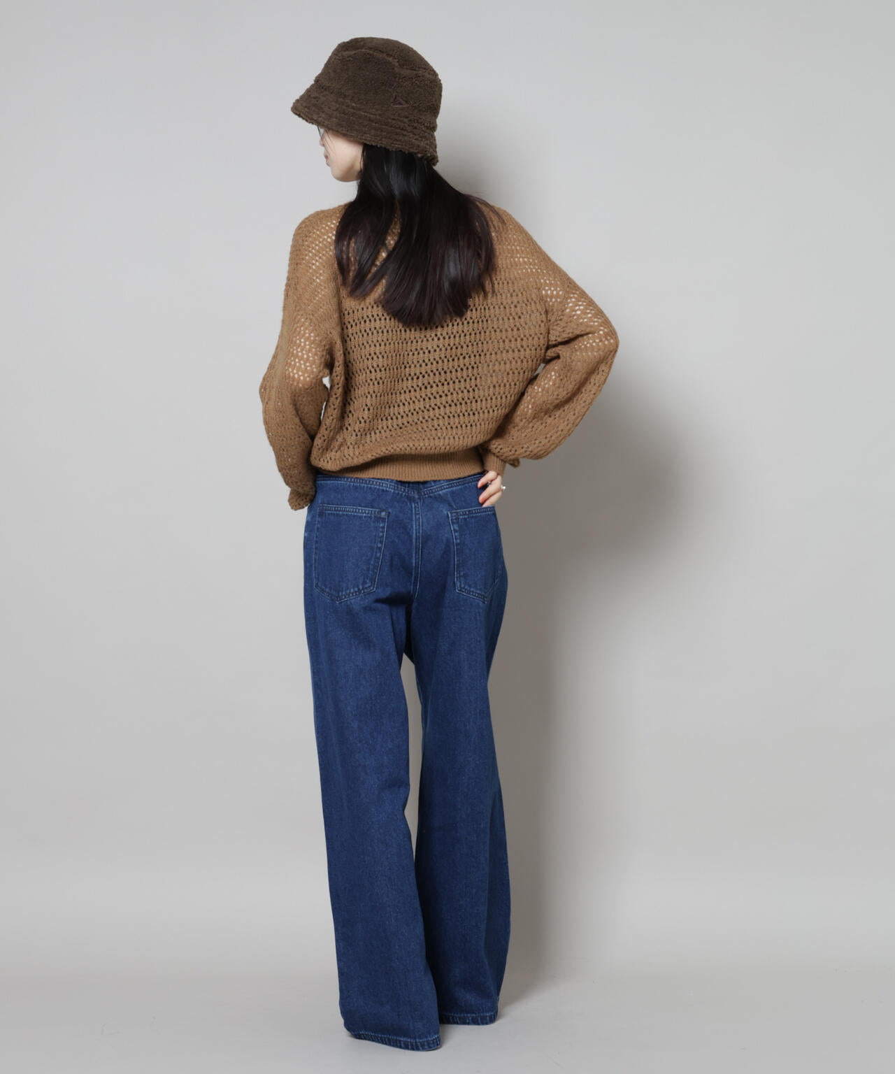 ドロストワイドデニムパンツ 6735227309