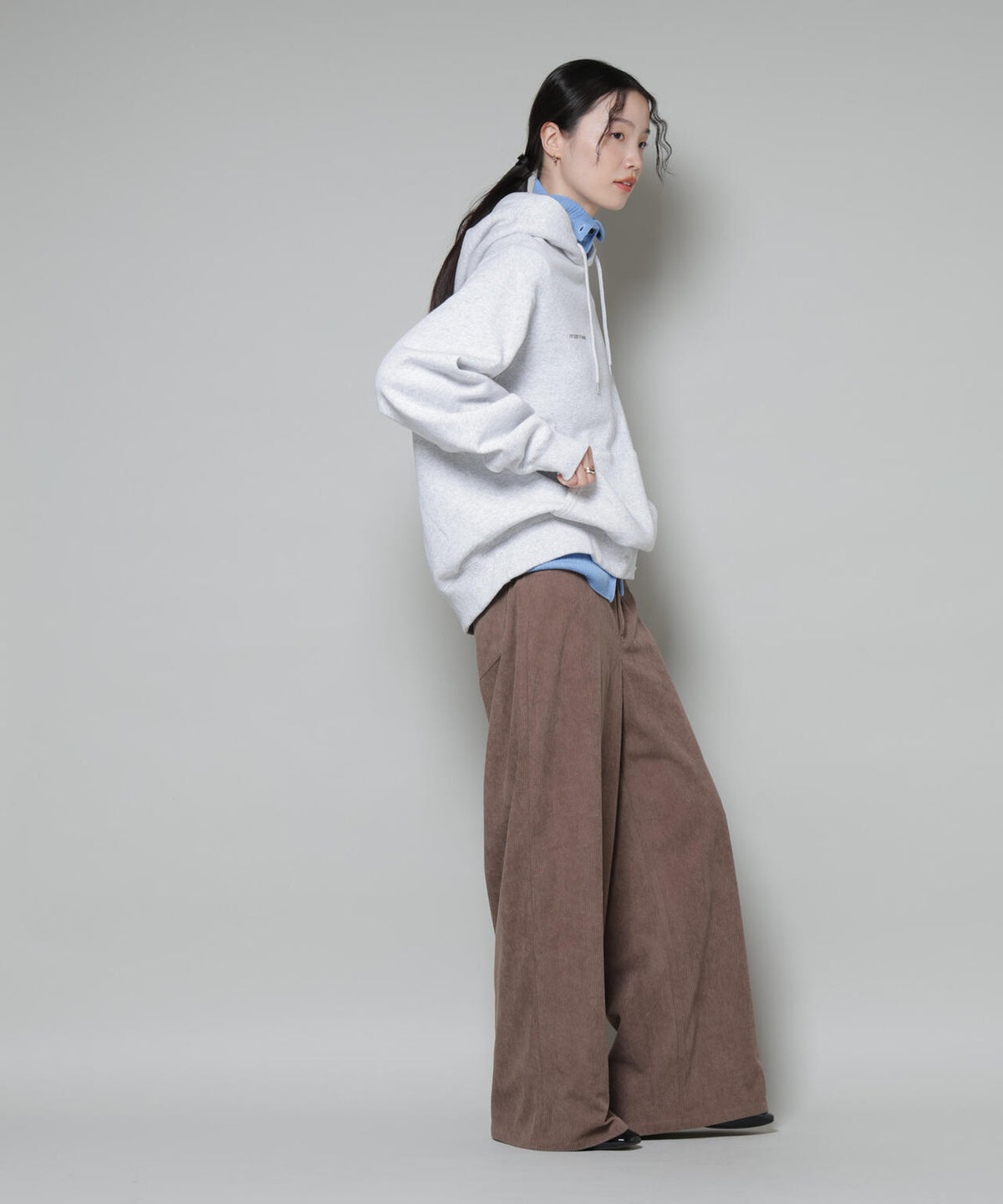 ソフトコーデュロイストレートパンツ 6735227319