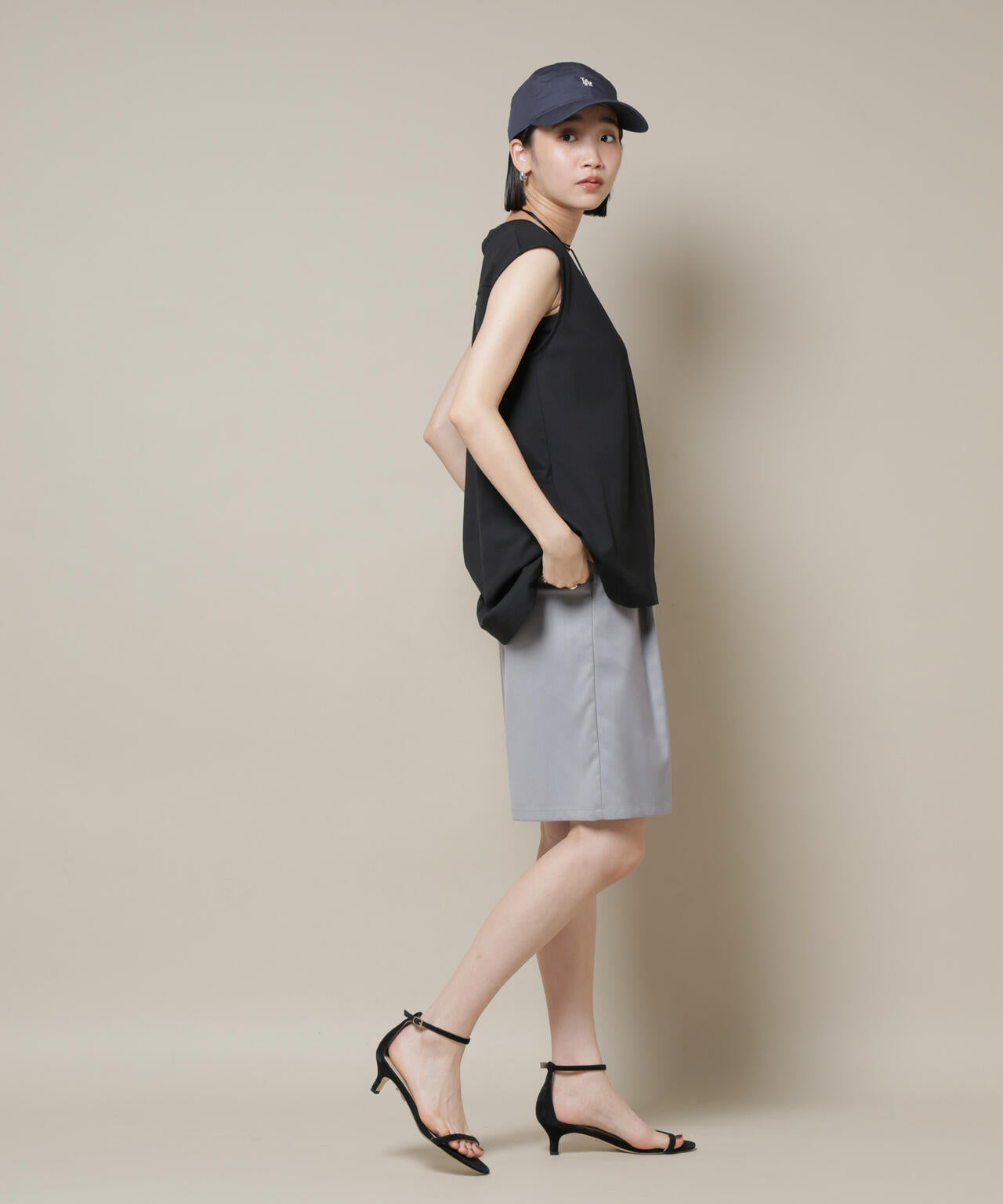 ワンタックショートパンツ(セットアップ可) 6735228300
