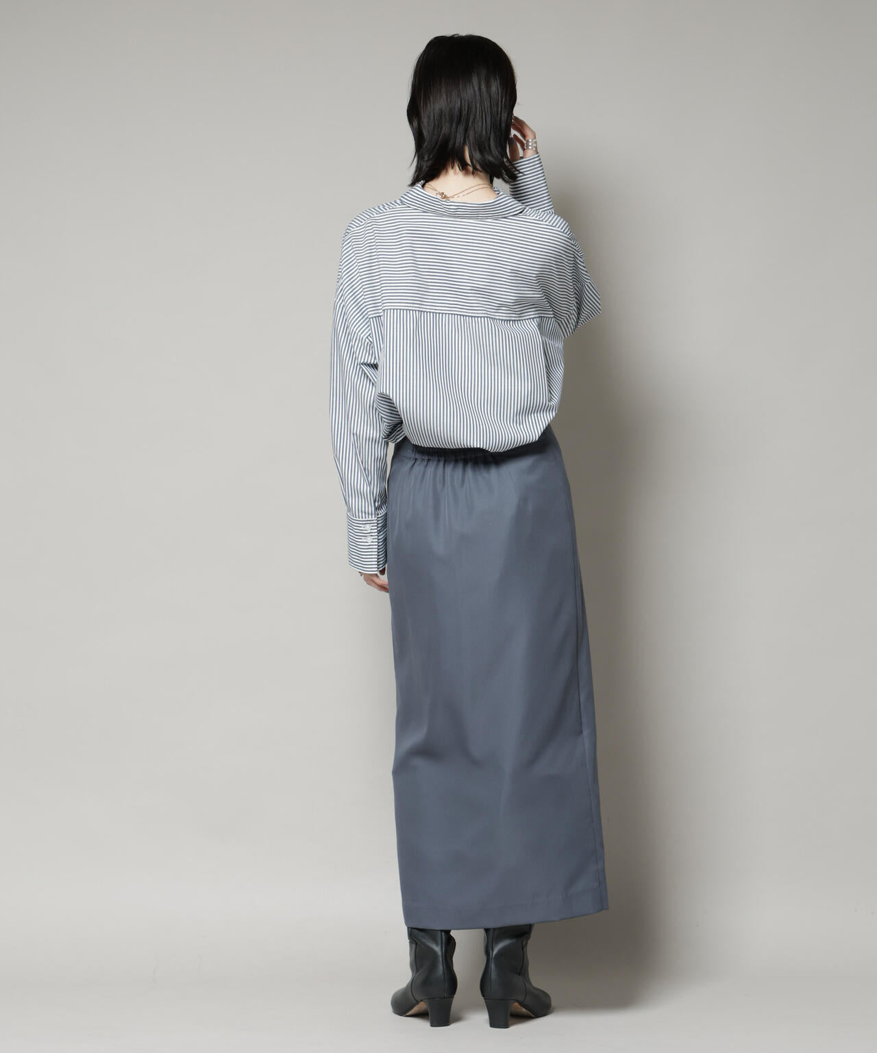 【撥水加工】ラップ風スカート 6735230308