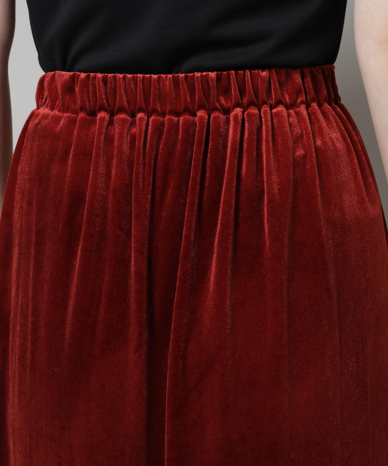 ベロアカットナロースカート(セットアップ可) 6735230312