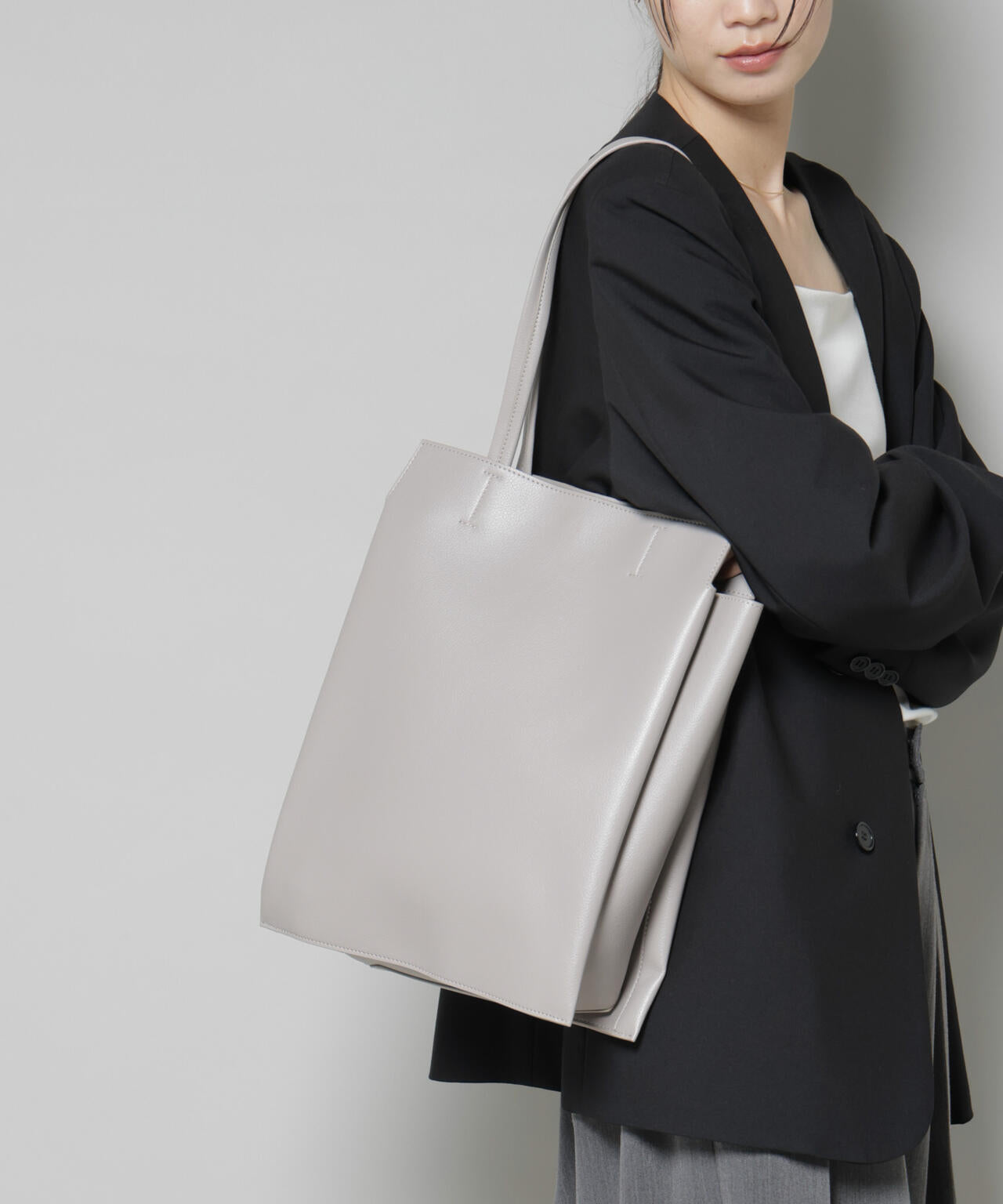 縦長トートバッグ