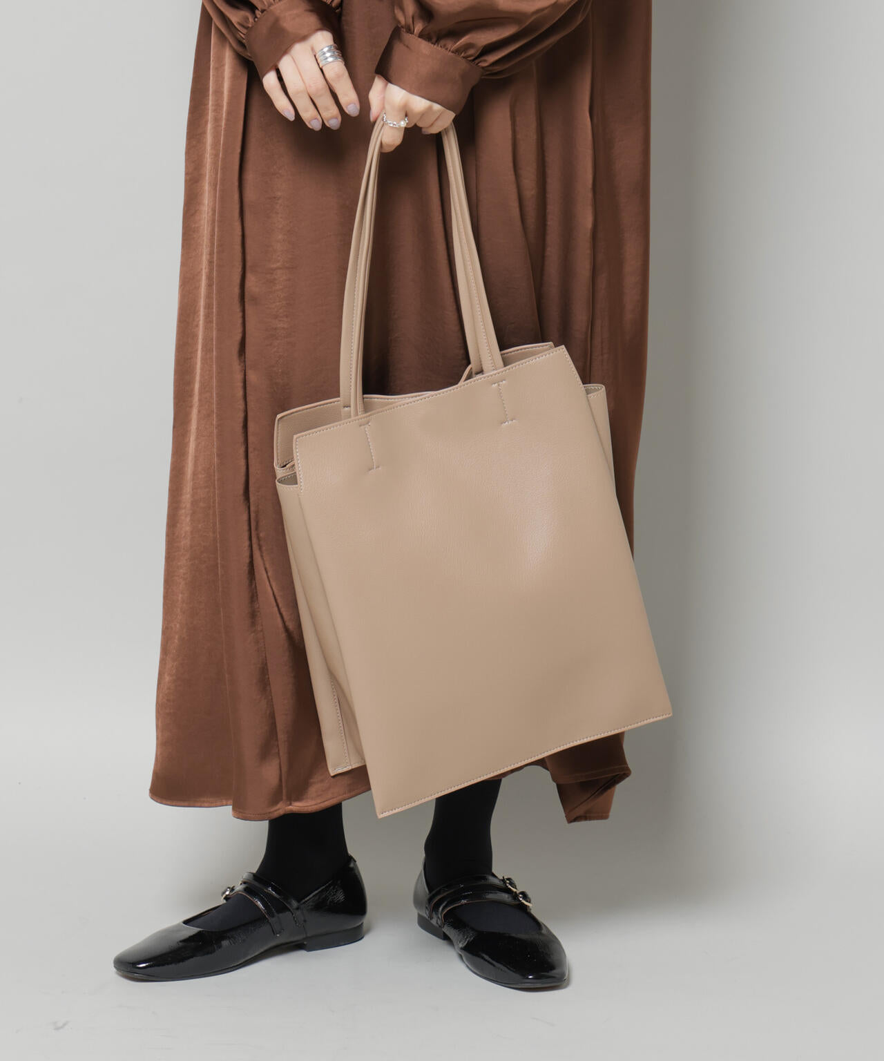 縦長トートバッグ