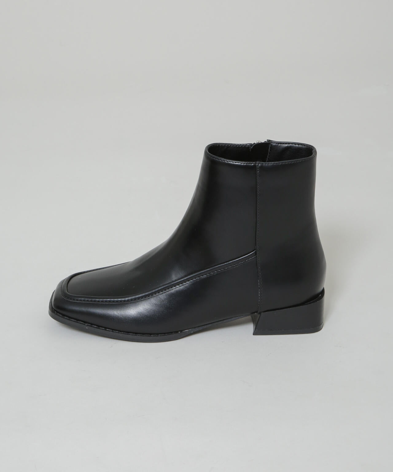 スクエアトゥミドルブーツ 6735236304