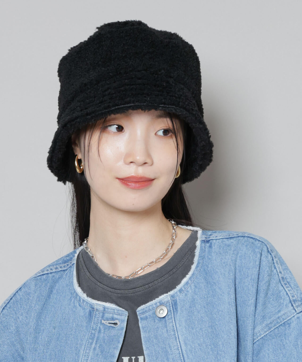 Healthknit/別注ボアバケットハット 6735239300