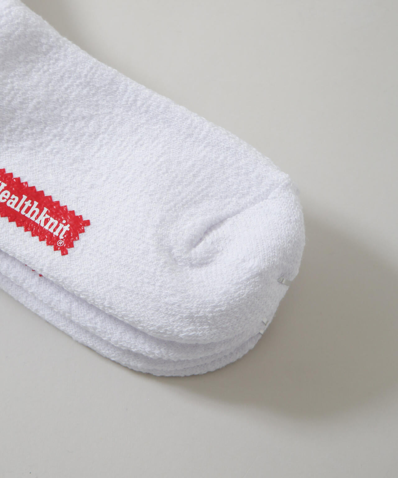 Healthknit/シンカーWHITE無地SOX 6735251300