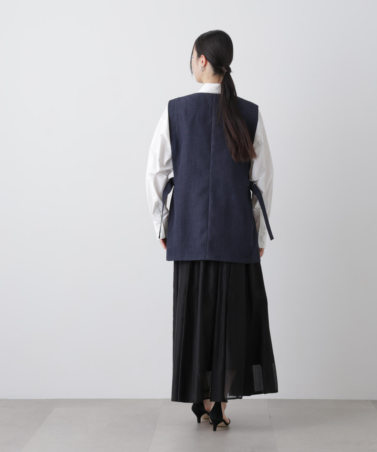 多機能サイドベルトミドルジレ(セットアップ可) 6736116304