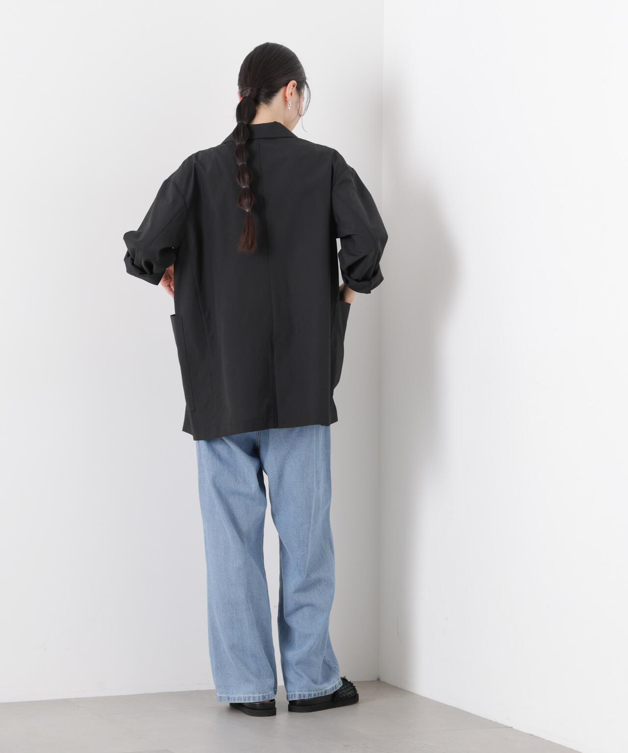 ソフトシアーシングルジャケット(セットアップ可) 6736116305