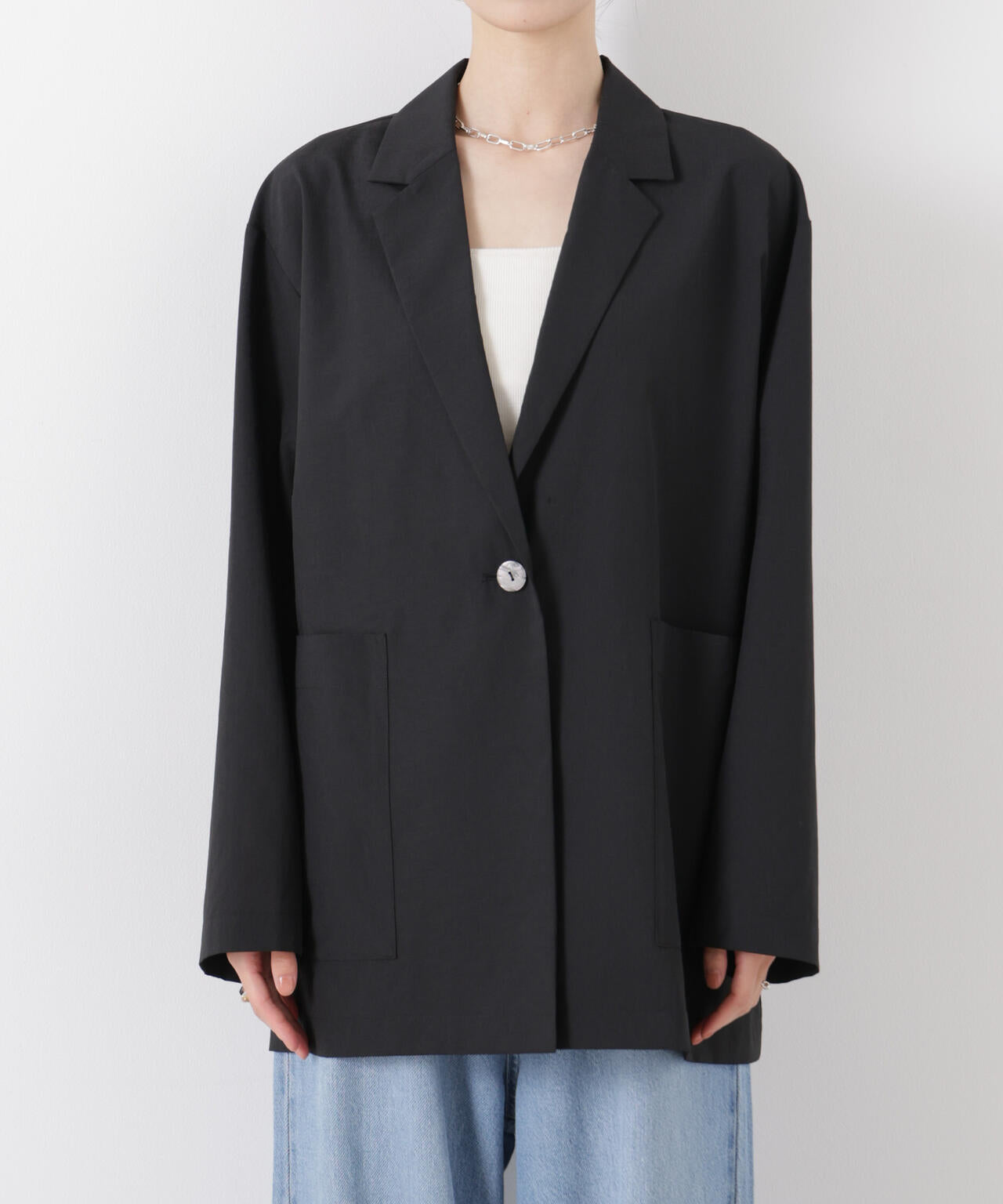 ソフトシアーシングルジャケット(セットアップ可) 6736116305