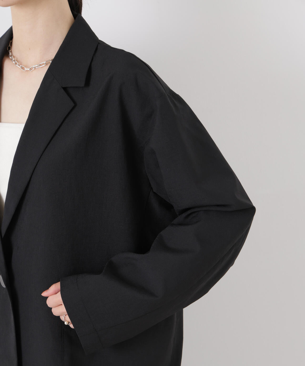 ソフトシアーシングルジャケット(セットアップ可) 6736116305