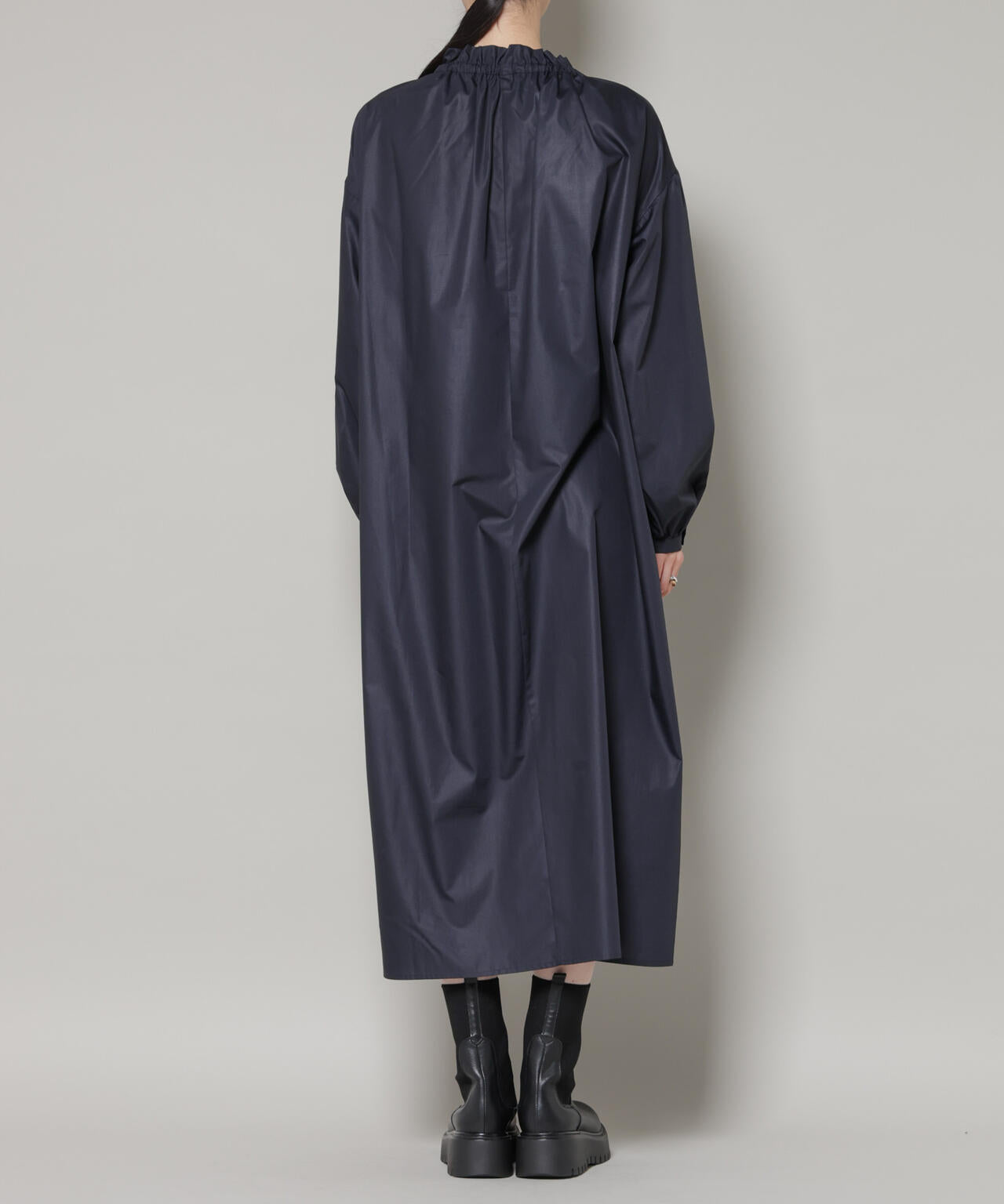 キルティングベスト×ギャザーワンピース アンサンブルセット 6736119303