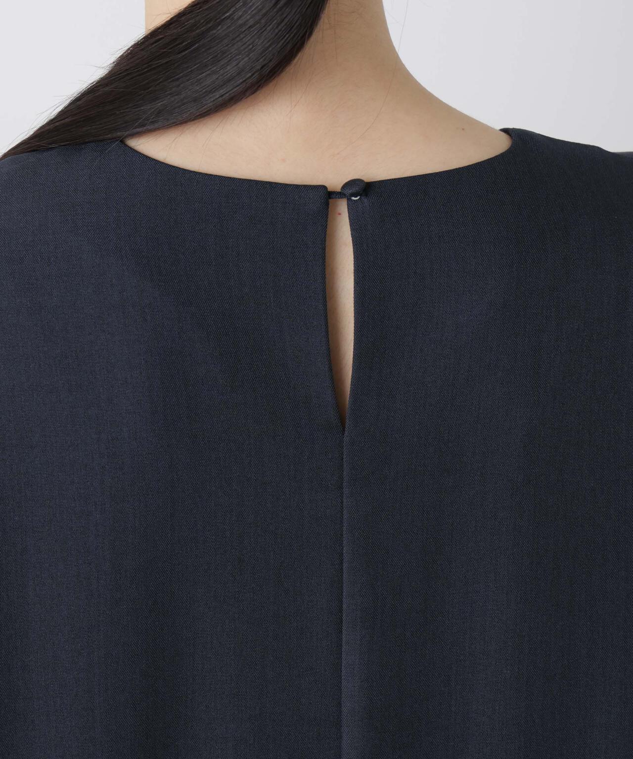 ヘムフレアクルミボタンスリーブワンピース 6736119309