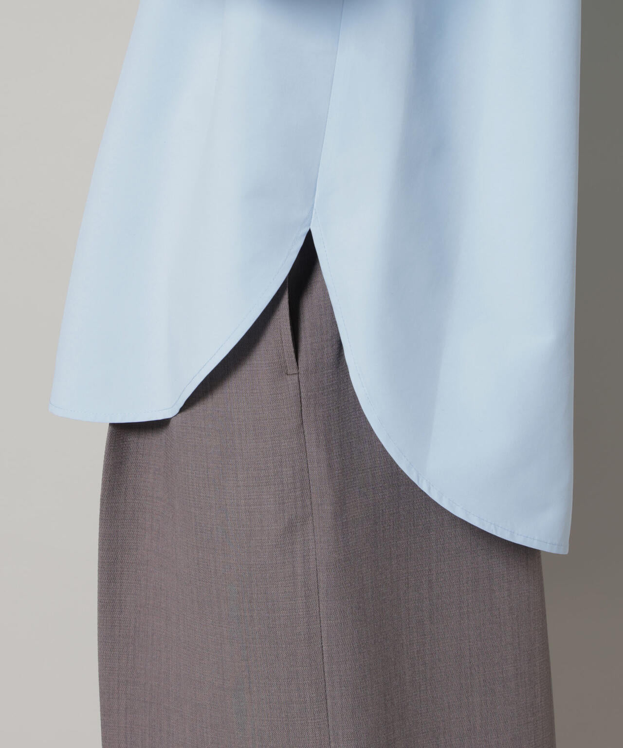 コットンライクタイプライターベーシックシャツ 6736120300