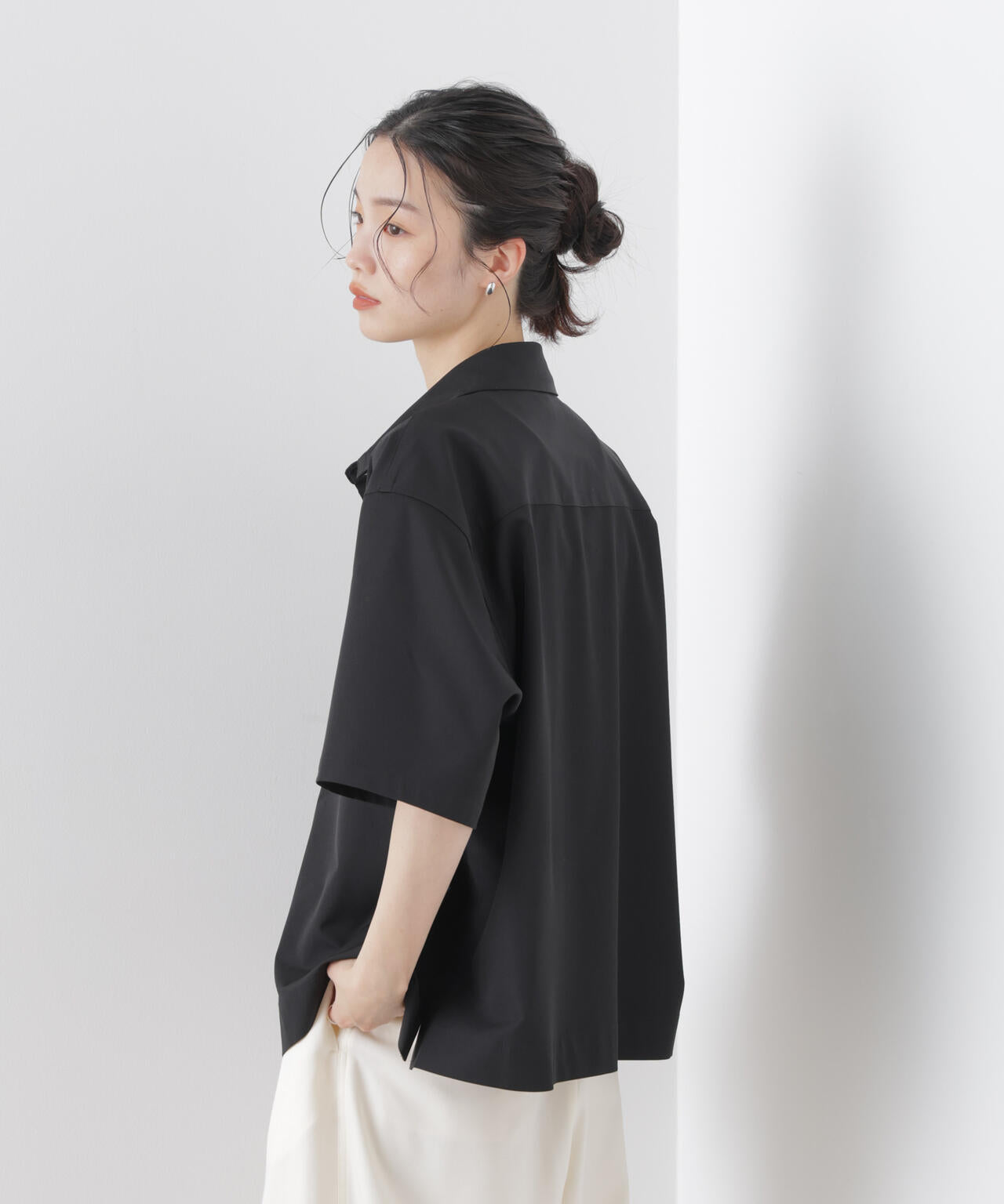 多機能2wayストレッチ ハーフスリーブシャツ(セットアップ可) 6736121301