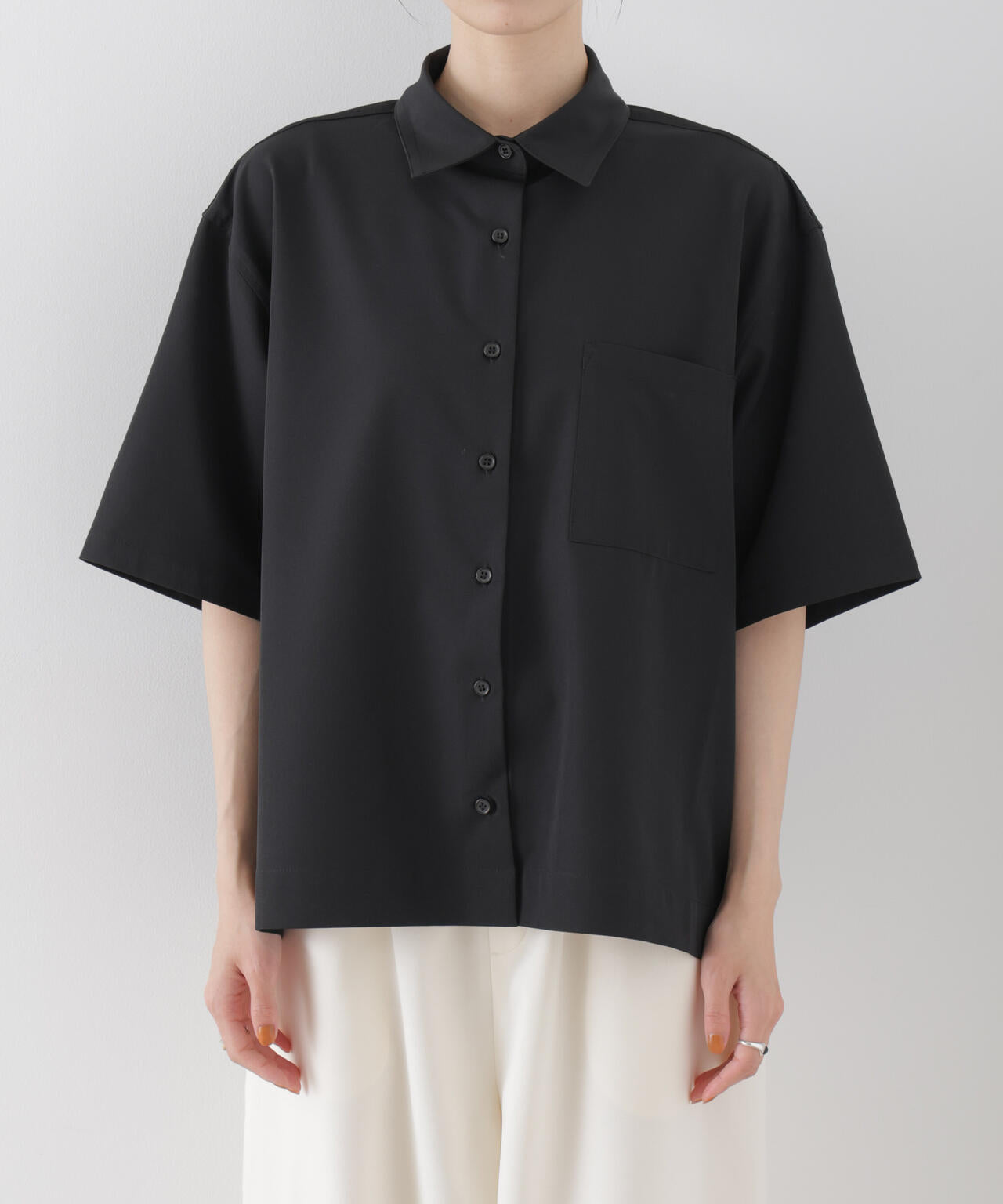 多機能2wayストレッチ ハーフスリーブシャツ(セットアップ可) 6736121301