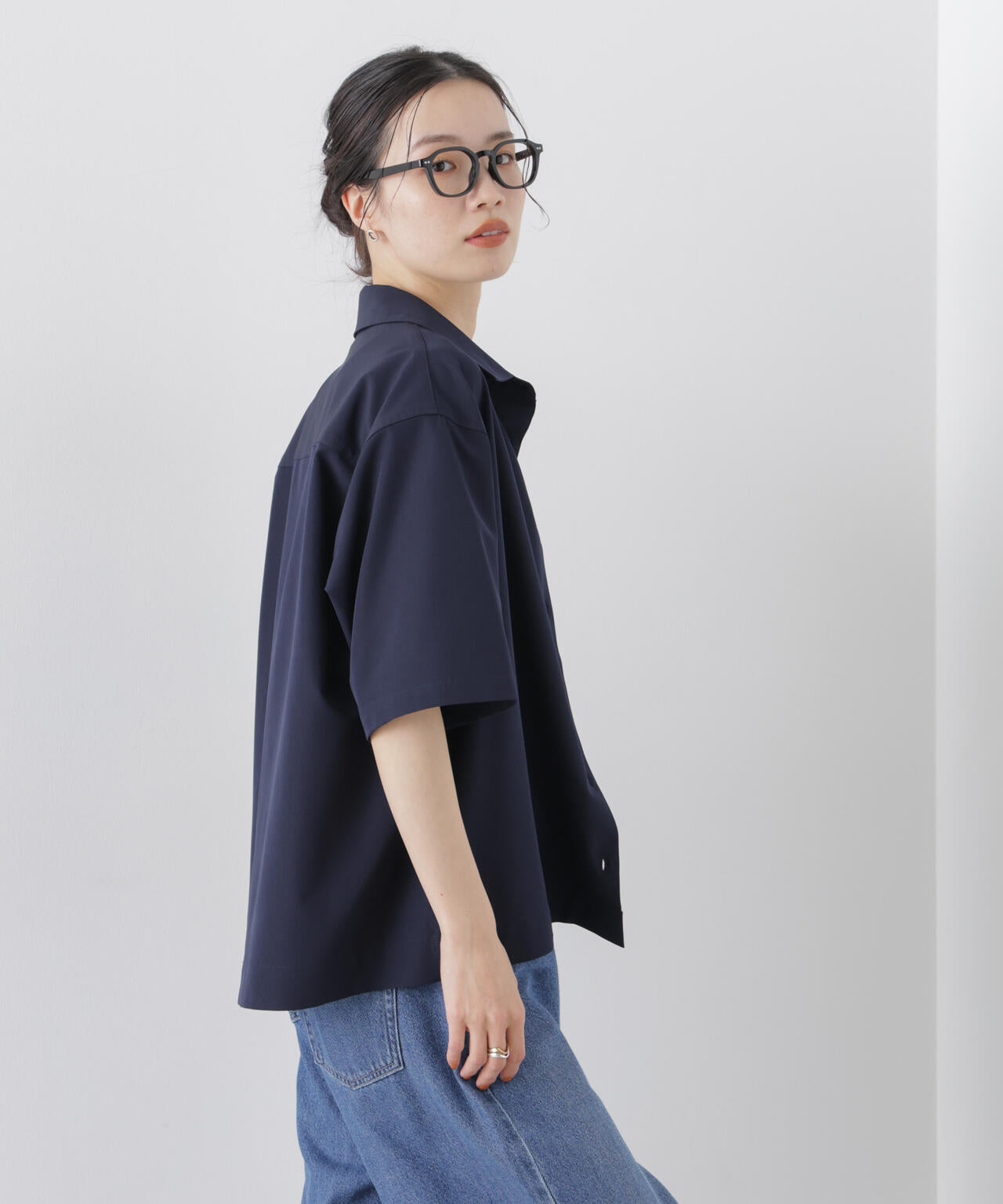 多機能2wayストレッチ ハーフスリーブシャツ(セットアップ可) 6736121301