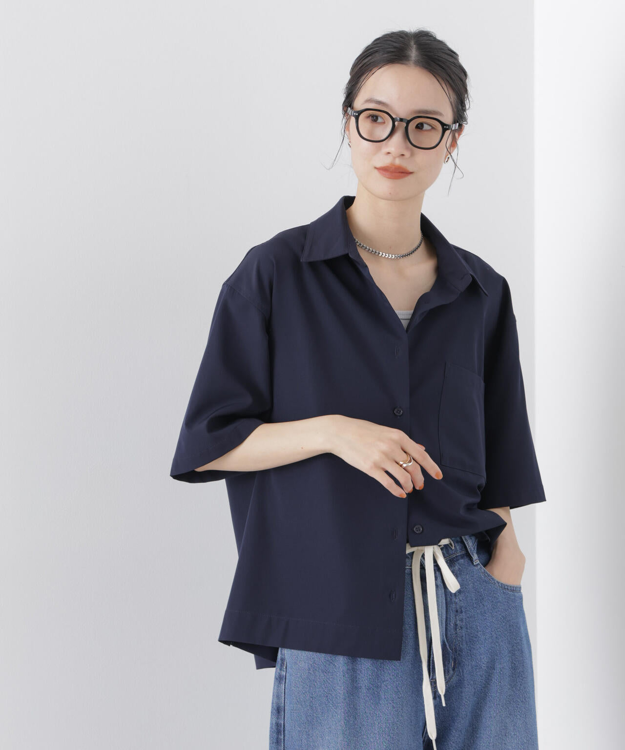 多機能2wayストレッチ ハーフスリーブシャツ(セットアップ可) 6736121301