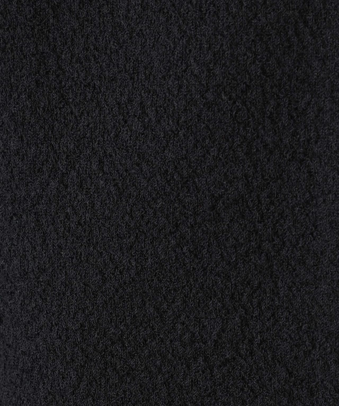 梨地ダブルフェイスジップアップニット 6736122306