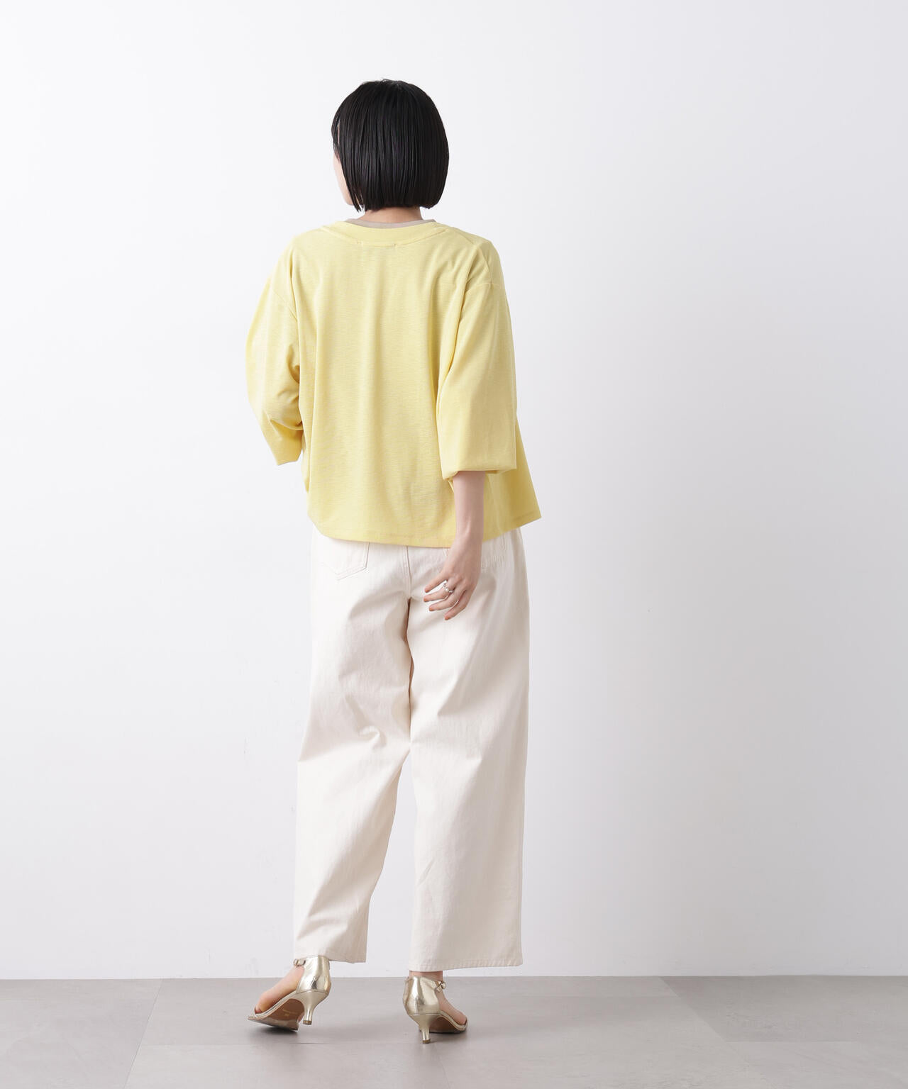 シアーカットVネックカーディガン 6736123307