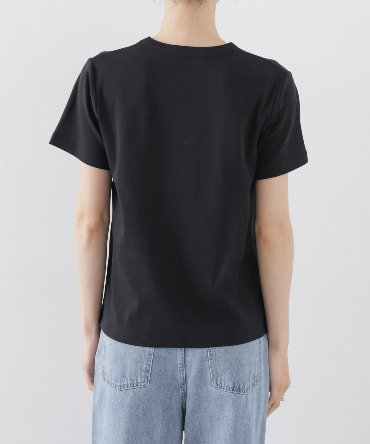 Repur加工 スムースシルケットクルーネックTシャツ 6736124303