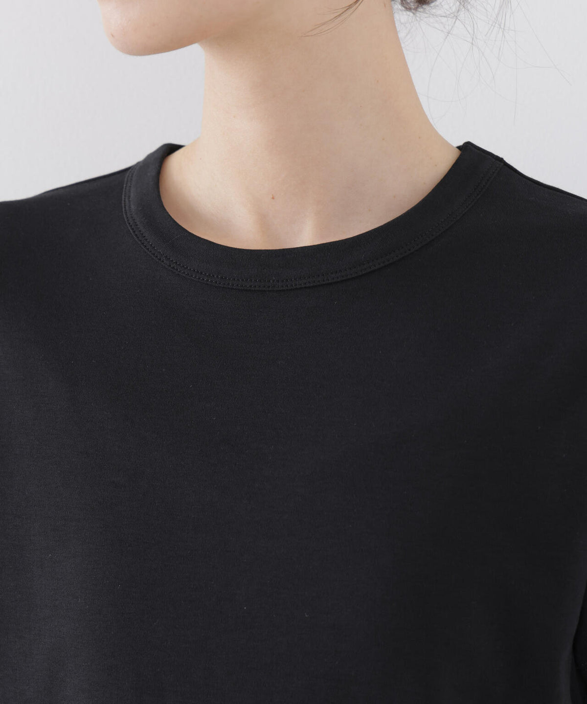 Repur加工 スムースシルケットクルーネックTシャツ 6736124303