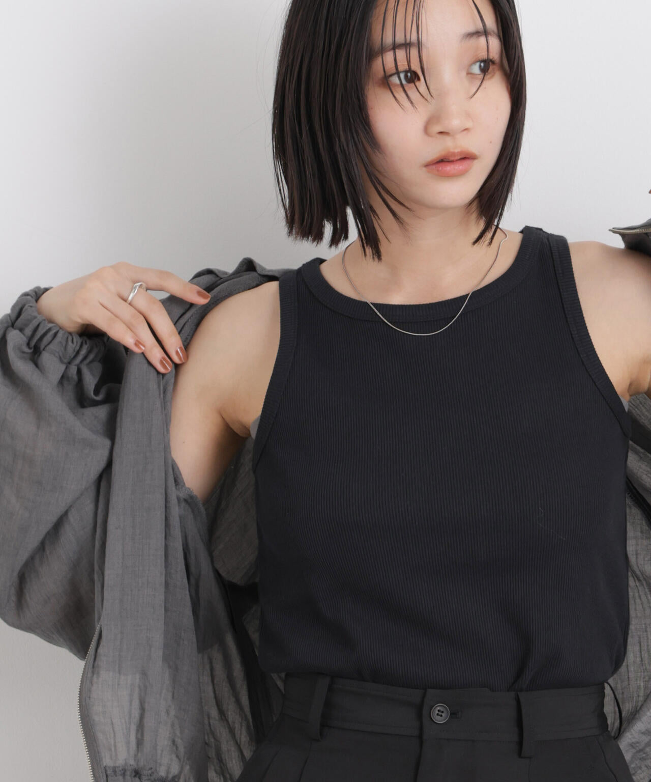 UVカット 抗菌防臭 吸水速乾 イージーケア アメスリタンクトップ