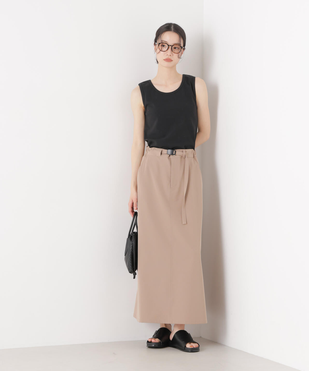 抗菌防臭コットンフライスカットタンクトップ 6736124312