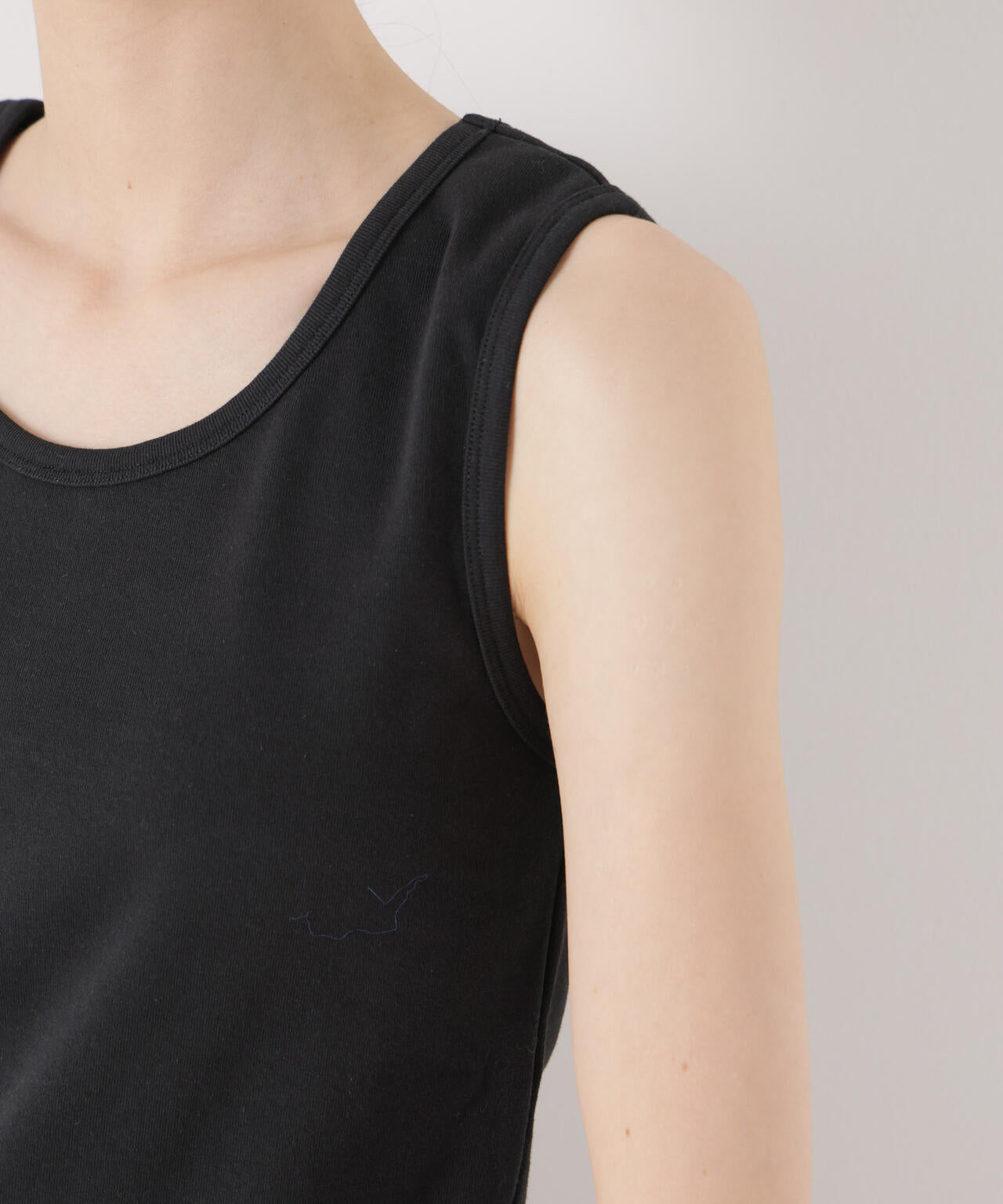 抗菌防臭コットンフライスカットタンクトップ 6736124312