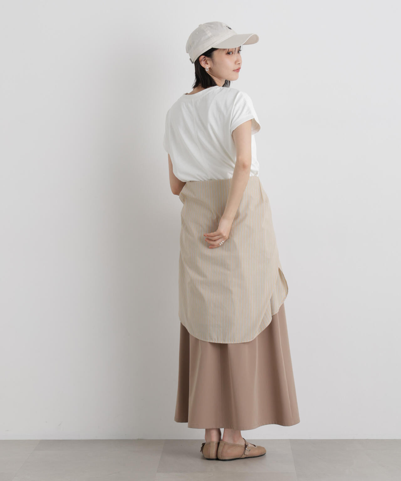 汗隠糸加工&多彩機能カットソー素材 ドルマンフレンチトップス 6736124321