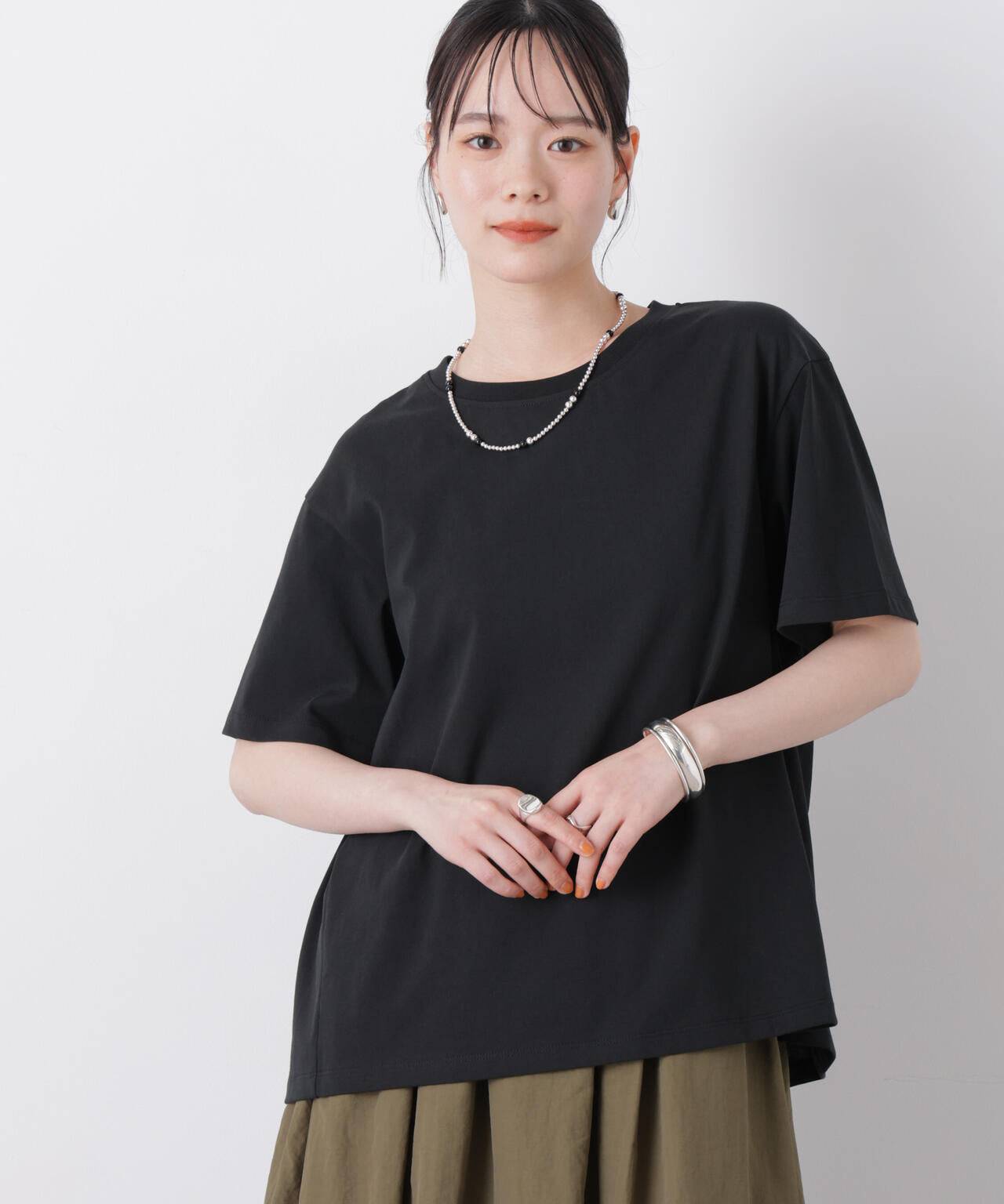 近赤外線&UVカット・吸水速乾機能 バックギャザートップス 6736124335