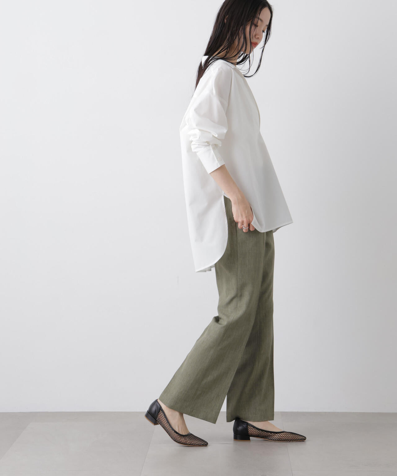 多機能センタープレスパンツ(セットアップ可) 6736127307