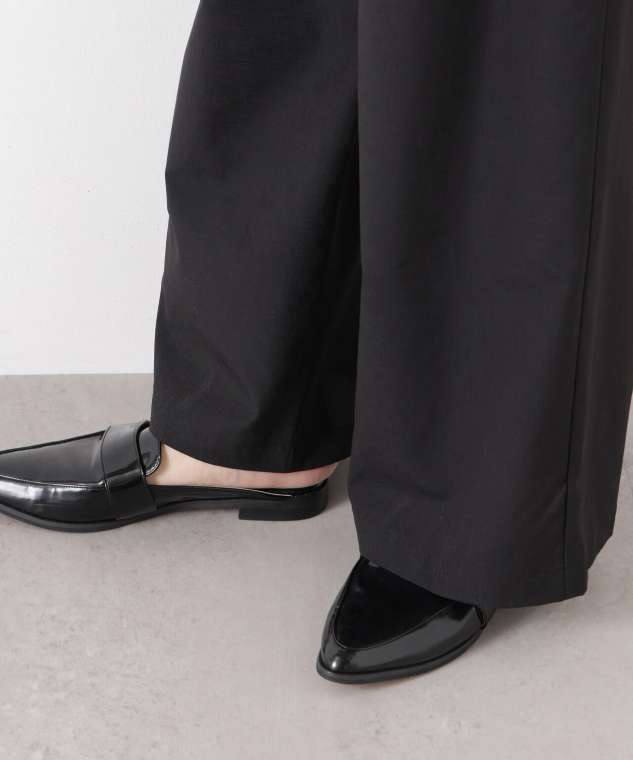 ソフトシアーツータックワイドパンツ(セットアップ可) 6736127308