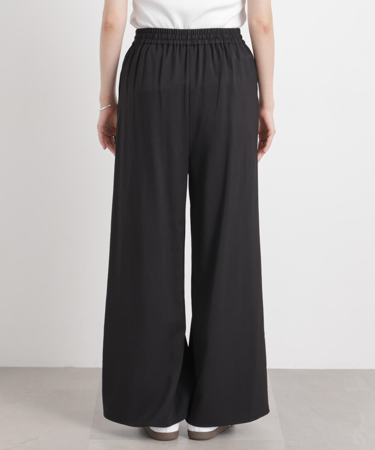 微光沢ツイルイージーパンツ(セットアップ可) 6736127315