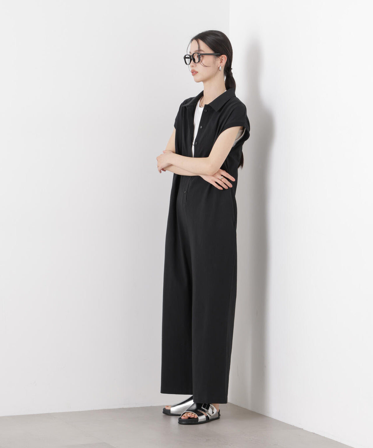 ポロサロペットカットパンツ 6736127321
