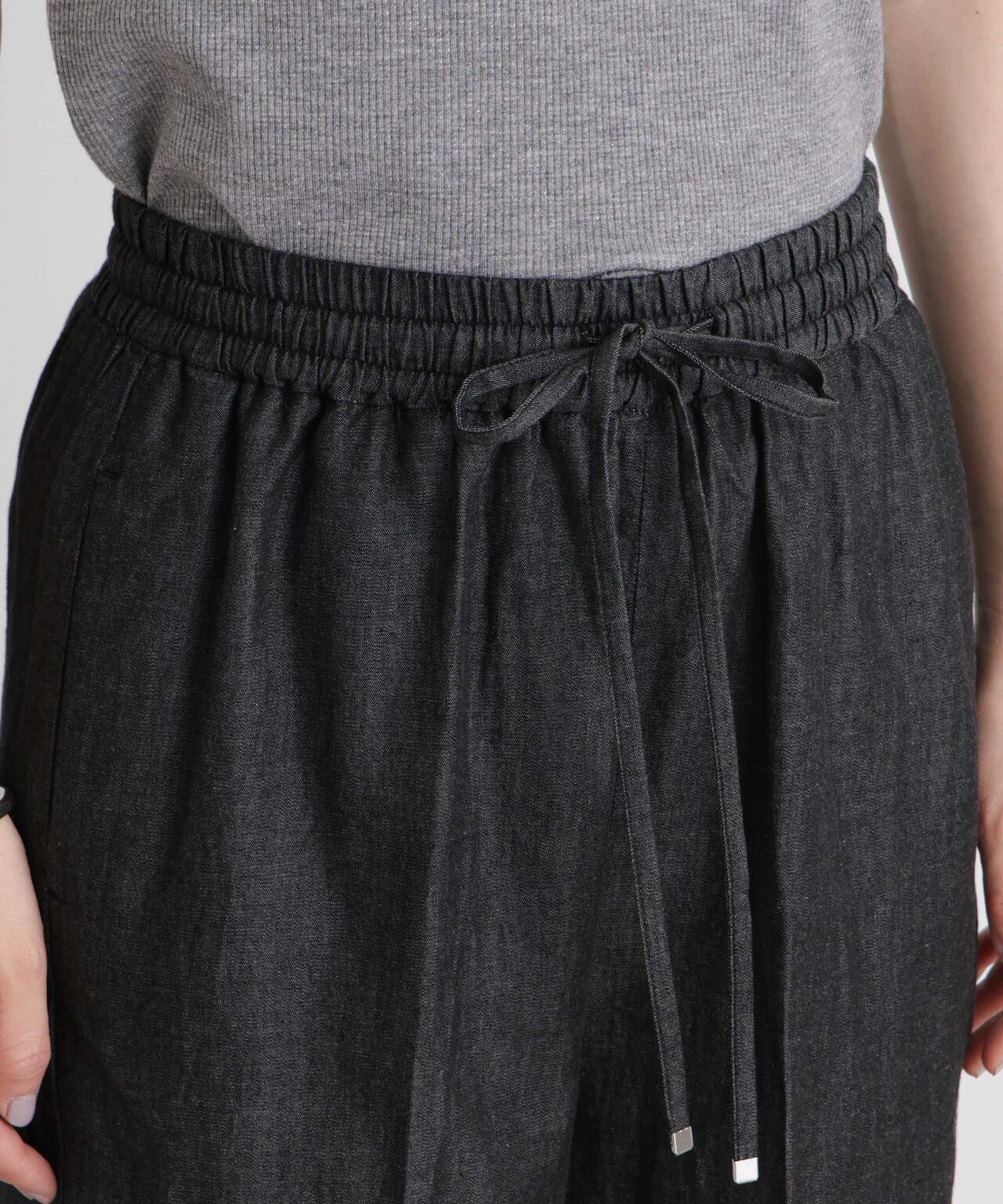 ライトオンスデニムドロストセンタープレスパンツ(セットアップ可) 6736127322