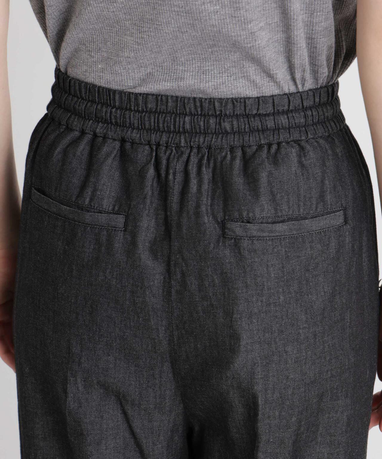 ライトオンスデニムドロストセンタープレスパンツ(セットアップ可) 6736127322