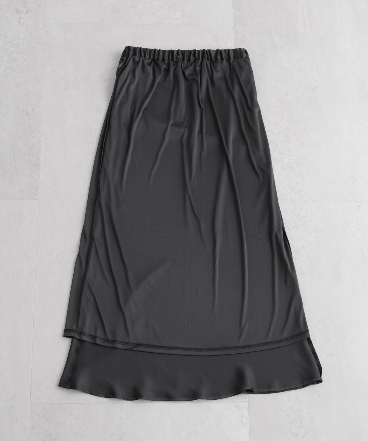 シアーサテンマキシスカート 6736130308