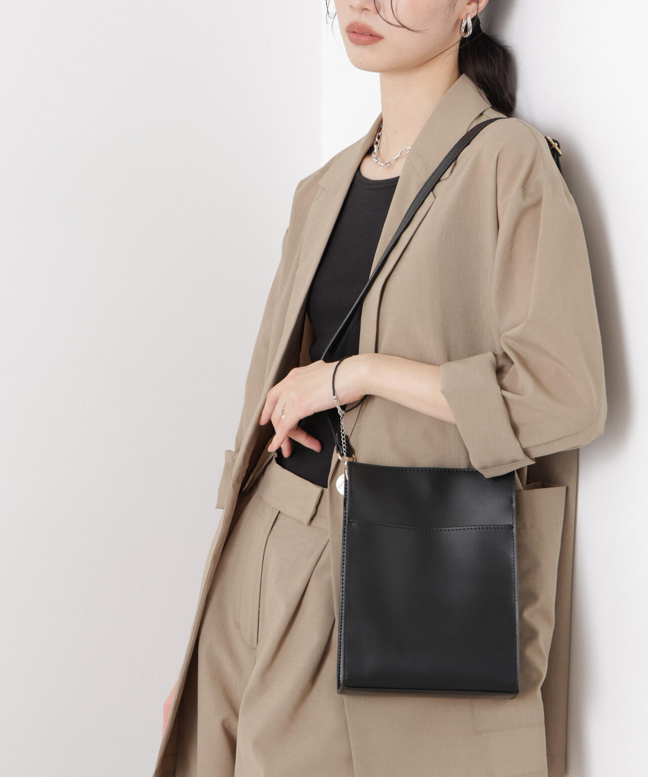 スクエアミニショルダーバッグ 6736132307