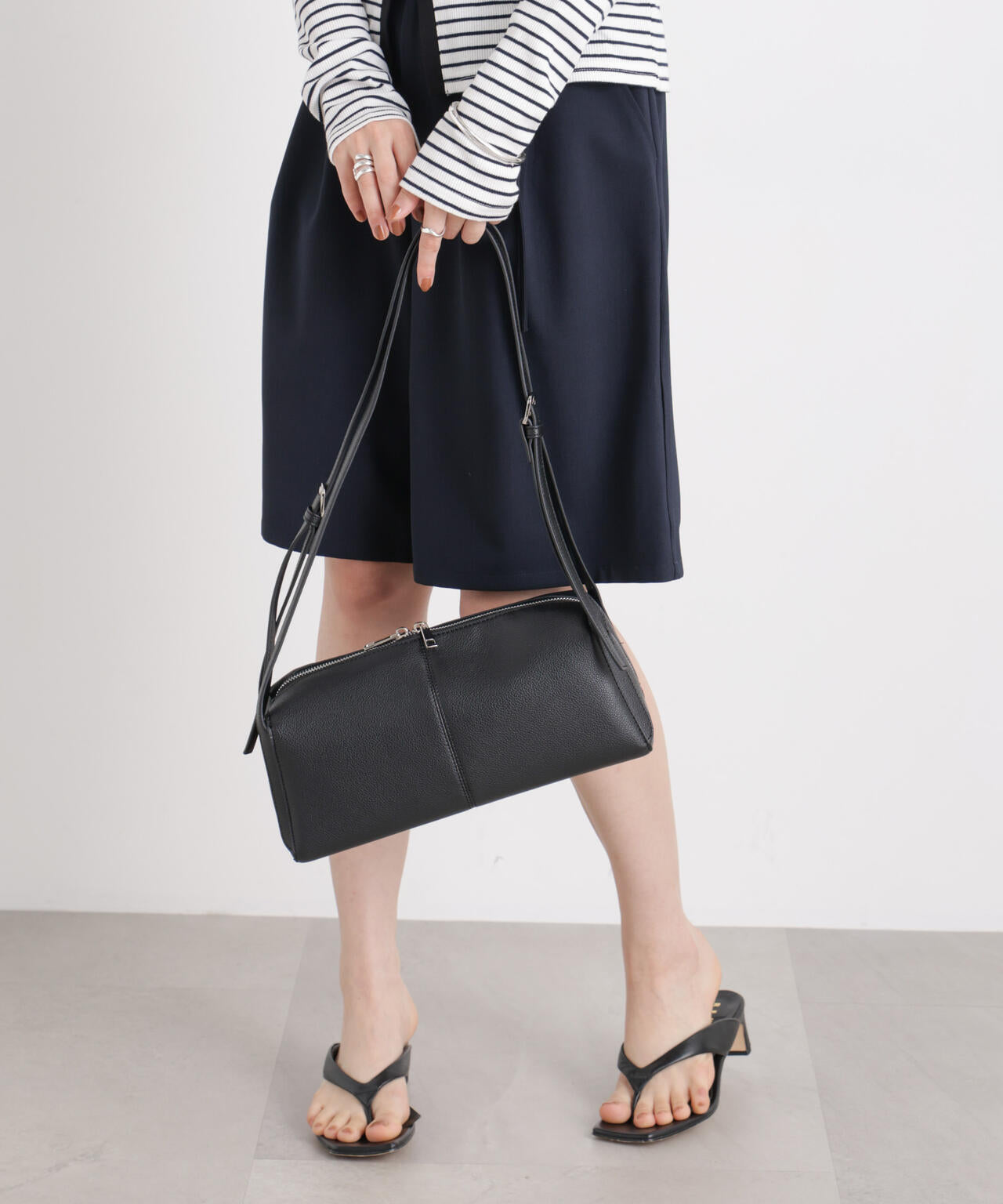 ツーハンドルスクエアショルダー&ボディーバッグ 6736132308