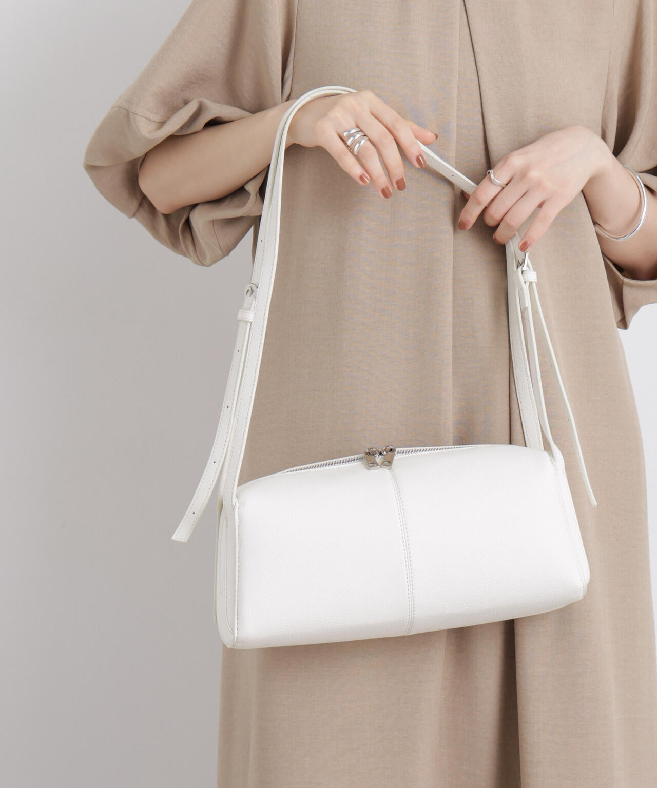 ツーハンドルスクエアショルダー&ボディーバッグ 6736132308