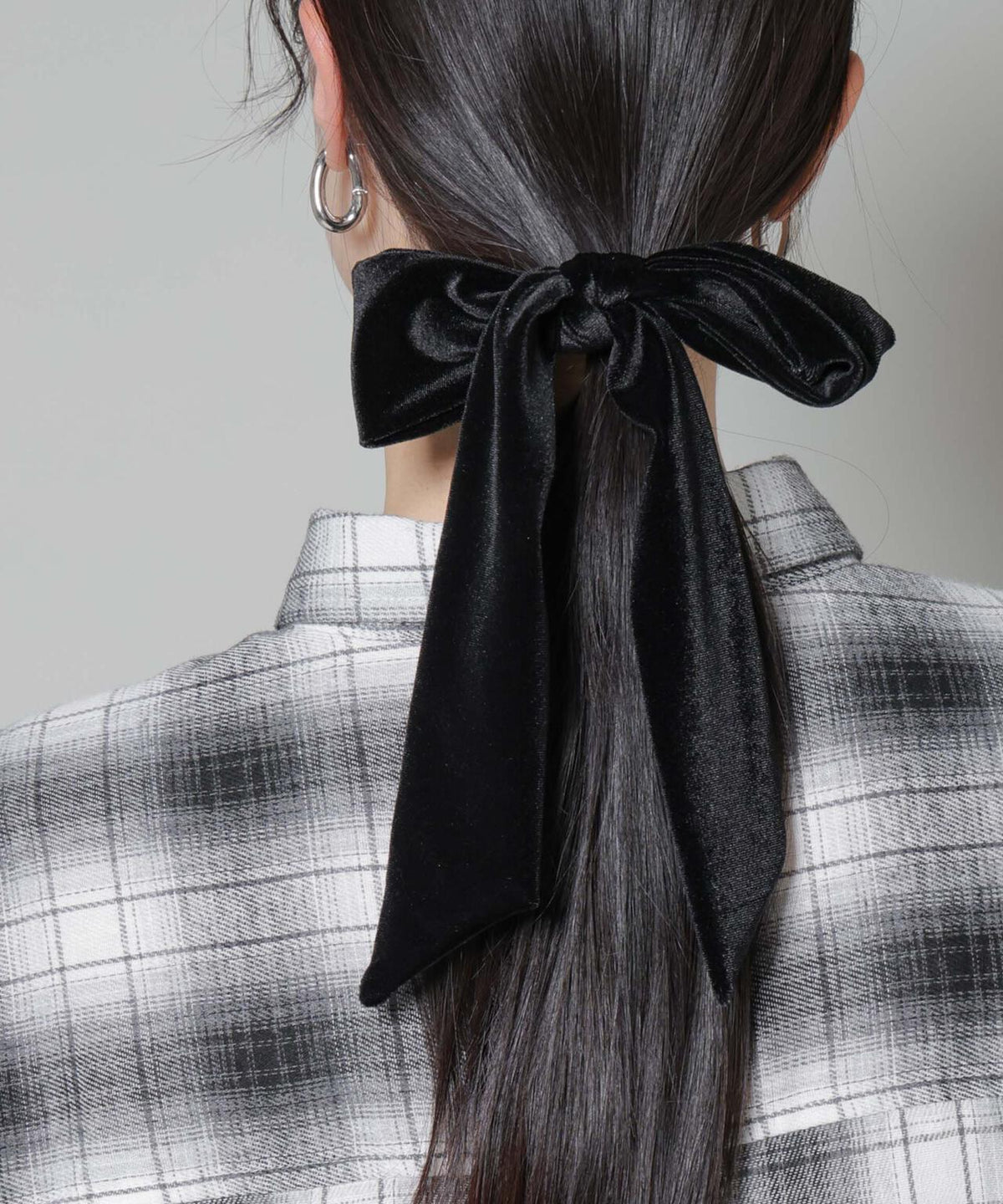 ベロアリボンヘアゴム 6736138302