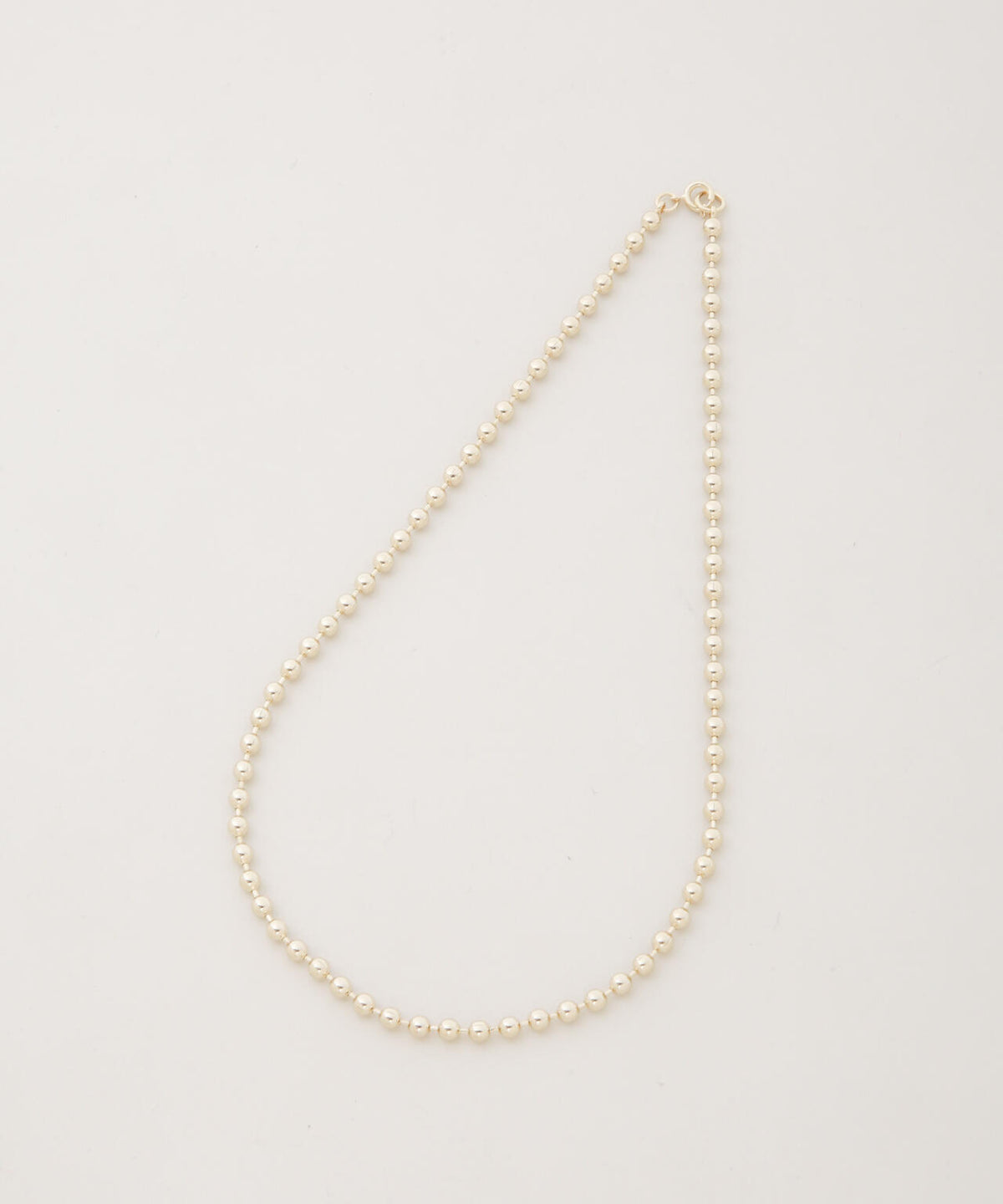 4mmボールチェーンネックレス長さ40cm 6736146304
