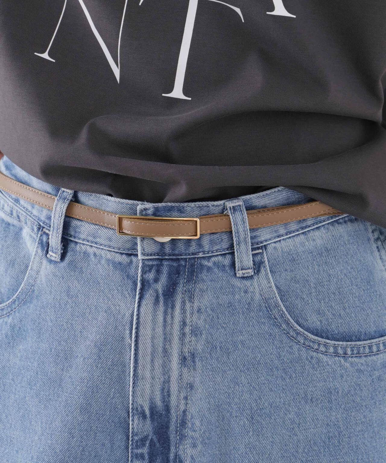 無段階調整 レクタングル型バックルベルト 6736150301