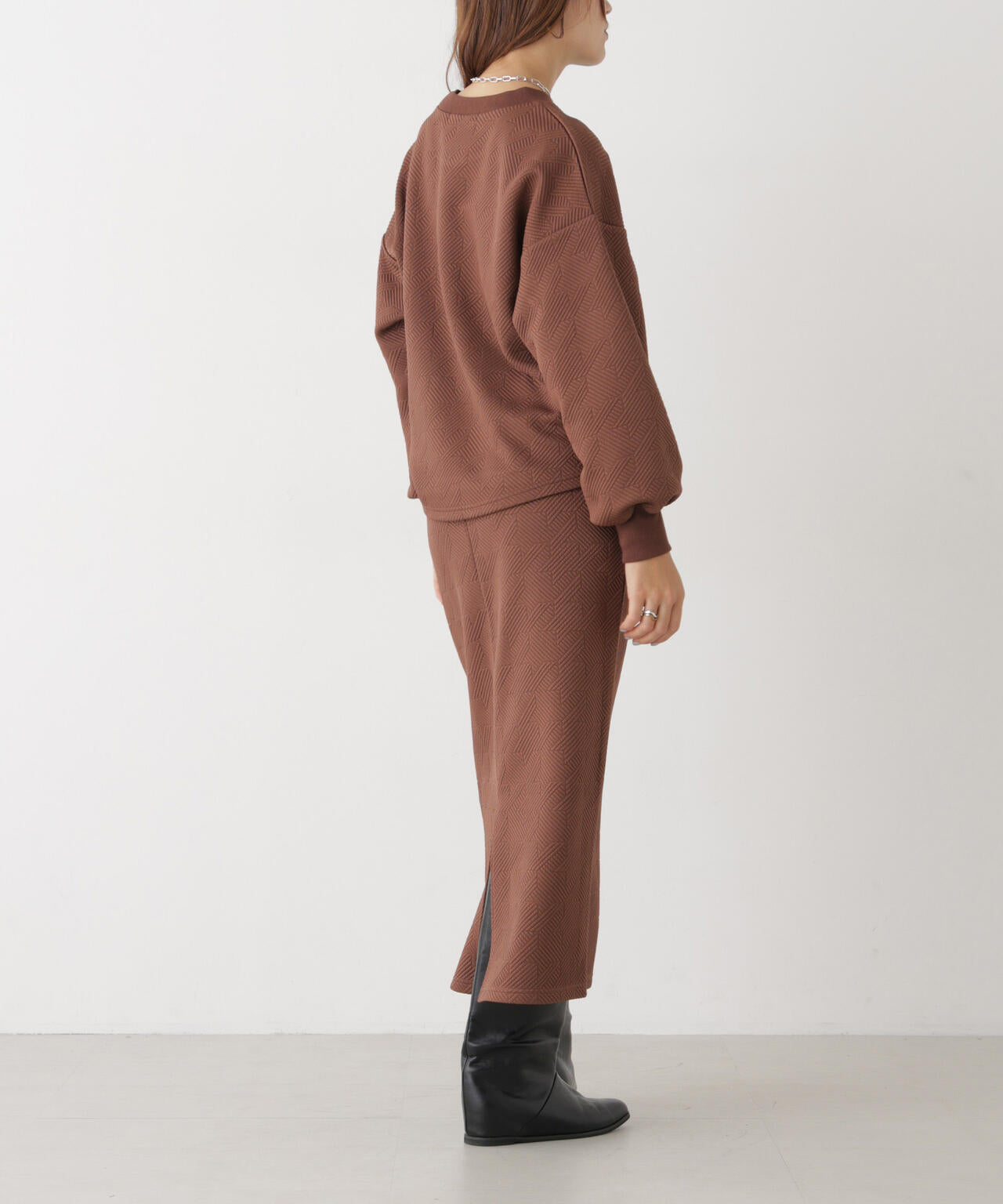 ジャガードカット セットアップ 6736219310