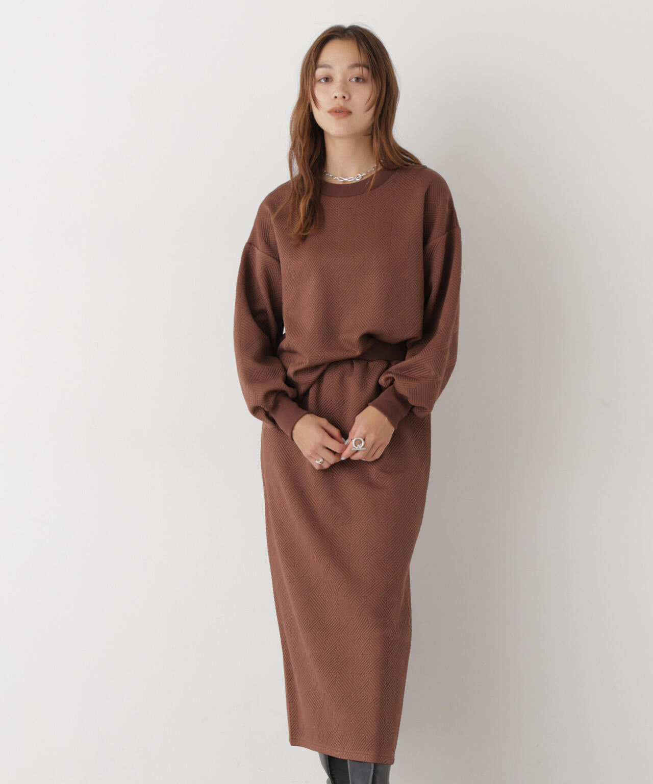 ジャガードカット セットアップ 6736219310