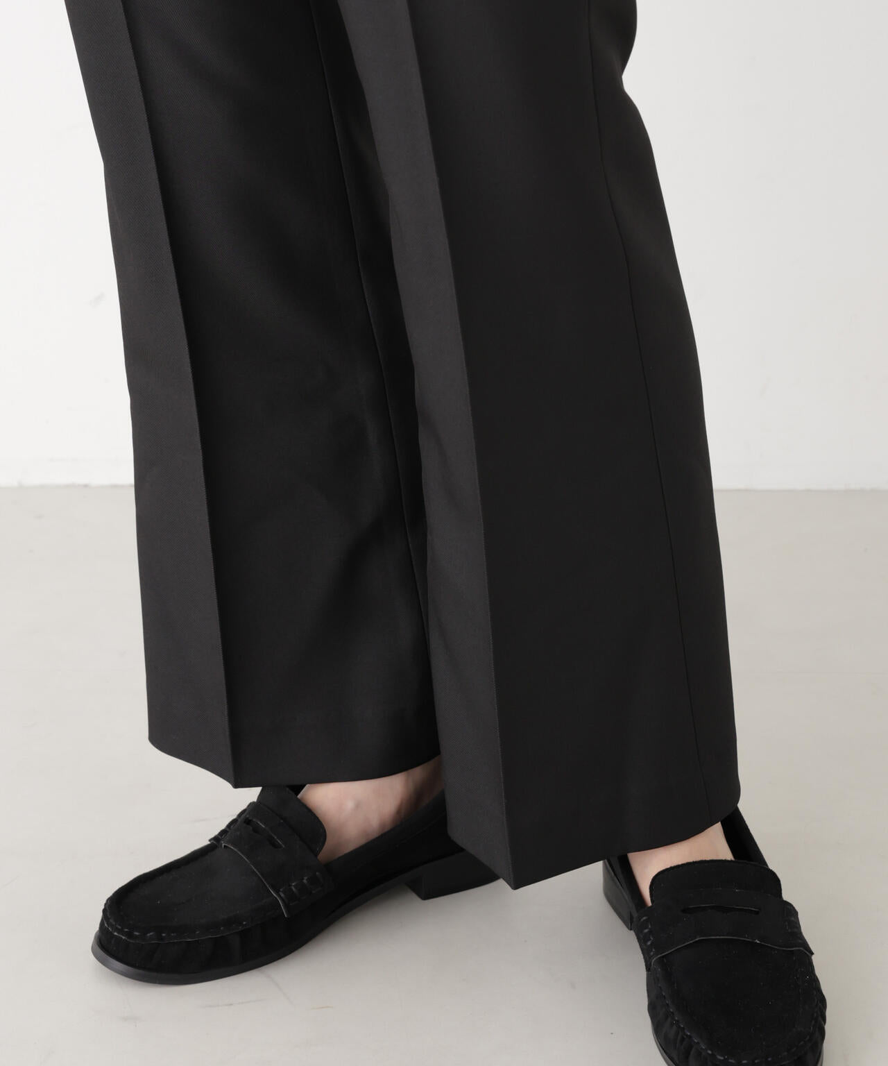 ツイルセンタープレスフレアパンツ(セットアップ可) 6736227312